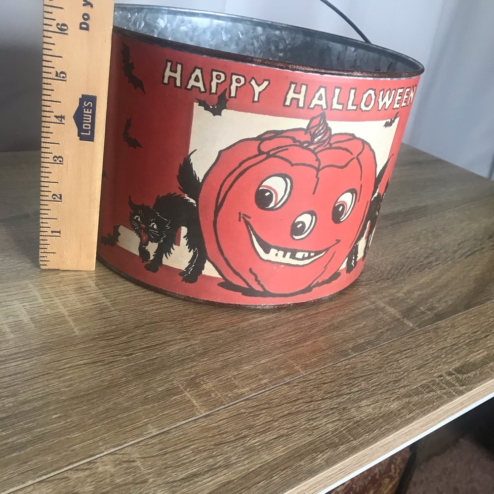 Boutique Medium Primitives by Kathy Pumpkin Bucket - Picture 5 of 8